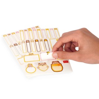 Legami Milano Adhesive Labels with Protective Film My Name Is... ''Teddy Bear'' STK0002