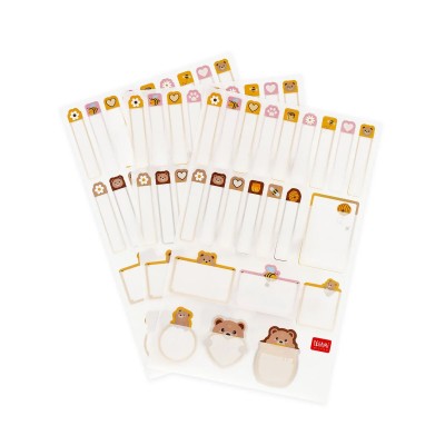 Legami Milano Adhesive Labels with Protective Film My Name Is... ''Teddy Bear'' STK0002