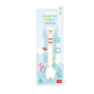 Legami Milano ''Llama'' Ballpoint Pen with Base Stand-Ink Ovation STG0001
