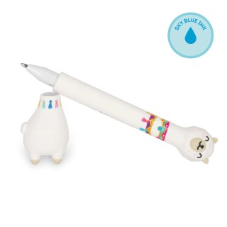 Legami Milano ''Llama'' Ballpoint Pen with Base Stand-Ink Ovation STG0001