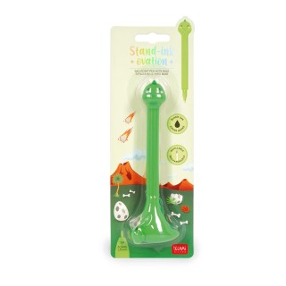 Legami Milano ''Dino'' Ballpoint Pen with Base Stand-Ink Ovation STG0002