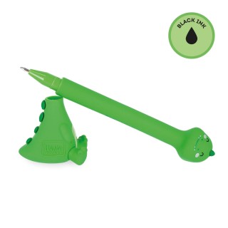 Legami Milano ''Dino'' Ballpoint Pen with Base Stand-Ink Ovation STG0002
