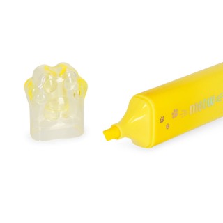 Legami Milano Meow Highlighter - Yellow MHB0003