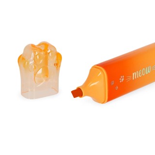 Legami Milano Meow Highlighter - Orange MHB0004