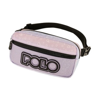 Polo Zippy Σχολική Τσάντα Πλάτης Δημοτικού Λιλά 9-01-080-8447