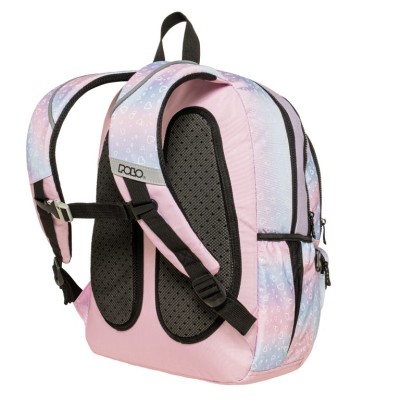 Polo Zippy Σχολική Τσάντα Πλάτης Δημοτικού Λιλά 9-01-080-8447