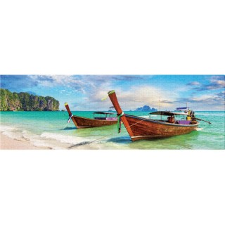 Interduk Puzzle 1000pcs ''Panoramic Around The World 2'' 96x32cm