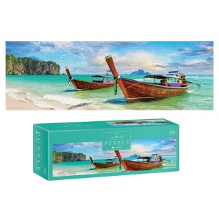 Interduk Puzzle 1000pcs ''Panoramic Around The World 2'' 96x32cm