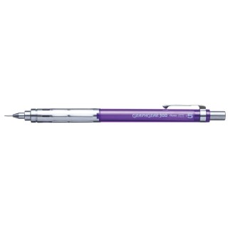 Pentel Graphgear 300 Μηχανικό Μολύβι 0.5mm Κατάλληλο για Σχέδιο Violet PG315-TVX