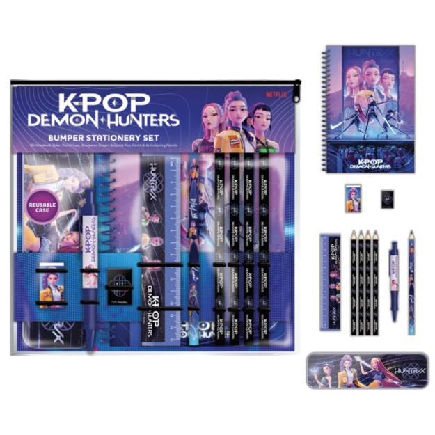 Pyramid International K-Pop Demon Hunters A5 Stationery Bumper Wallet SR2511069