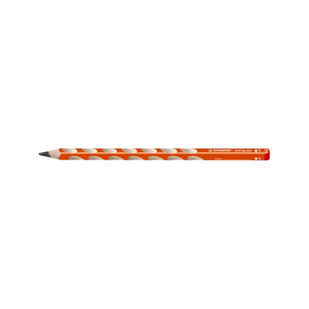Stabilo Easygraph Μολύβι HB Πορτοκαλί Δεξιόχειρα 322/03