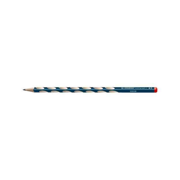 Stabilo Easygraph Slim Μολύβι HB Πετρόλ Δεξιόχειρα 326/00