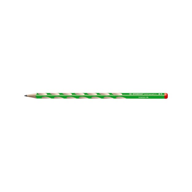 Stabilo Easygraph Slim Μολύβι HB Πράσινο Δεξιόχειρα 326/04