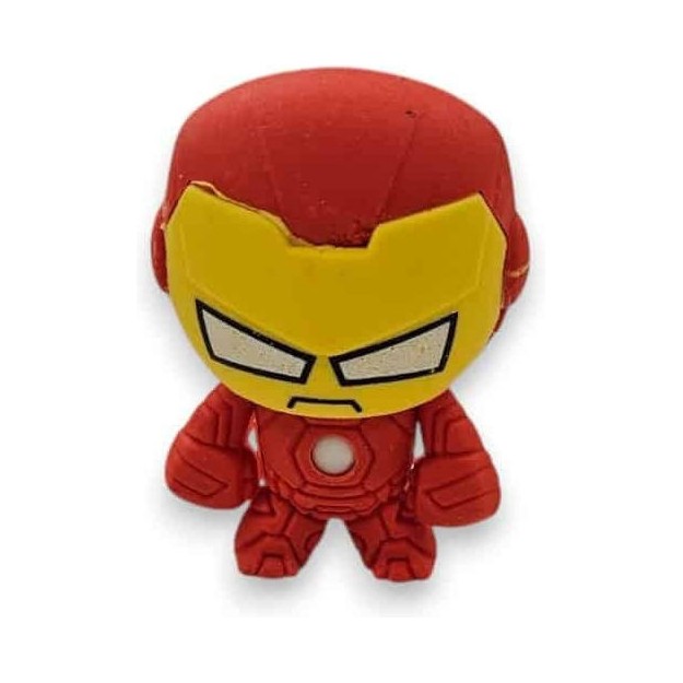 Marvel 3D Γόμα Iron Man Φιγούρα Κόκκινη 25247