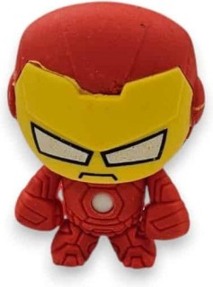 Marvel 3D Γόμα Iron Man Φιγούρα Κόκκινη 25247