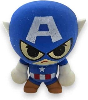 Marvel 3D Γόμα Captain America Φιγούρα Μπλε 25247