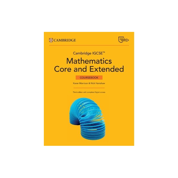 CAMBRIDGE IGCSE™ MATHEMATICS CORE AND EXTENDED COURSEBOOK WITH DIGITAL VERSION (2 YEARS ACCESS) 3RD ED