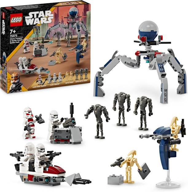 LEGO® STAR WARS™: CLONE TROOPER™ & BATTLE DROID™ BATTLE PACK