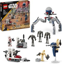 LEGO® STAR WARS™: CLONE TROOPER™ & BATTLE DROID™ BATTLE PACK