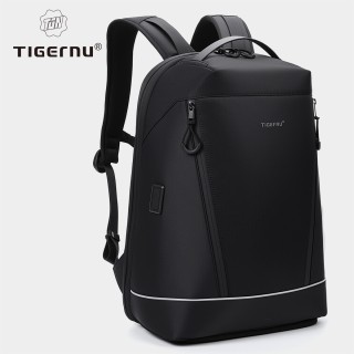 Tigernu T-B91086A Αδιάβροχη Τσάντα Πλάτης για Laptop 15.6" σε Μαύρο χρώμα