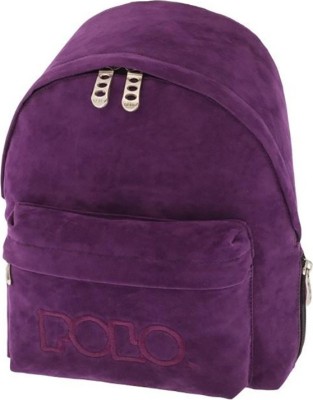 Polo Backpack Mini Velvet Μίνι Σακίδιο Πλάτης Μωβ Βελουτέ 9-07-149-13