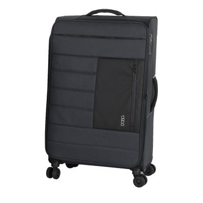 Polo Υφασμάτινη Βαλίτσα Trolley Athens Fabric 93Lt Ανθρακί Υ.80cm Μ.45cm Π.27cm 9-65-008-2100