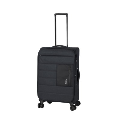 Polo Υφασμάτινη Βαλίτσα Trolley Athens Fabric 65Lt Ανθρακί Υ.67cm Μ.40cm Π.23cm 9-65-007-2100