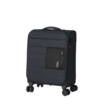 Polo Υφασμάτινη Βαλίτσα Trolley Athens Fabric 38Lt Ανθρακί Υ.57cm Μ.40cm Π.17cm 9-65-006-2100