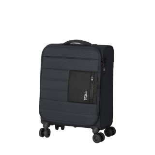 Polo Υφασμάτινη Βαλίτσα Trolley Athens Fabric 38Lt Ανθρακί Υ.57cm Μ.40cm Π.17cm 9-65-006-2100