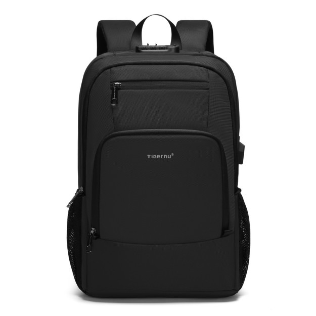Tigernu T-B91139A Αδιάβροχη Τσάντα Πλάτης για Laptop 15.6" σε Μαύρο χρώμα