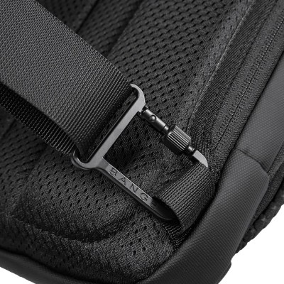 Bange Τσαντάκι Ώμου Χιαστί Crossbody Μαύρο 7721
