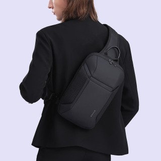 Bange Τσαντάκι Ώμου Χιαστί Crossbody Μαύρο 7721