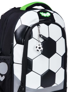 Yolo Σχολική Τσάντα Δημοτικού PRO – Football Μαύρη 11143