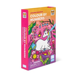 Tiger Tribe Σετ Δραστηριοτήτων – Colour by Numbers ''Unicorn Dreaming'' 20228
