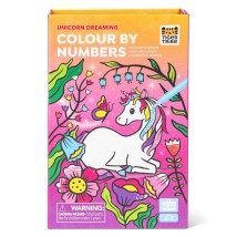 Tiger Tribe Σετ Δραστηριοτήτων – Colour by Numbers ''Unicorn Dreaming'' 20228