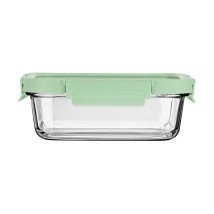 ESTIA ΦΑΓΗΤΟΔΟΧΕΙΟ CLICK&SEAL ΓΥΑΛΙΝΟ 1050ml 21.7x16.5x7.4cm ΜΕ ΚΑΠΑΚΙ ΠΛΑΣΤΙΚΟ MINT