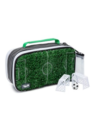 Yolo Σχολική Κασετίνα Βαλίτσα - Soccer Πράσινη 90146