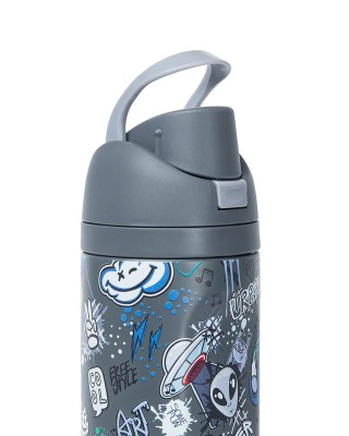 Yolo Μεταλλικό Θερμός 2 σε 1 (700ML) – CosmoX Γκρι 90594