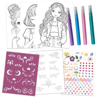 Διακάκης Σετ Ζωγραφικής Glammy Gloss Fashion Craft Set 000630023