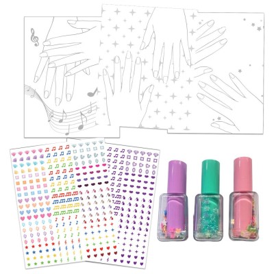 Διακάκης Σετ Ζωγραφικής Glammy Gloss Nail Designer 000630024