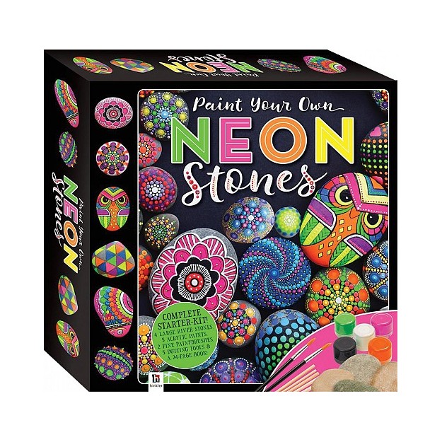 Paint your own NEON stones Susaeta