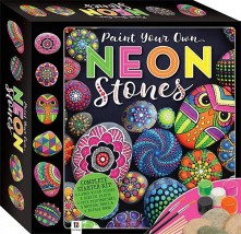 Paint your own NEON stones Susaeta