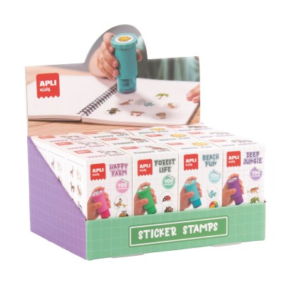 Apli Kids Sticker Stamps ''Beach Fun'' 100 Stickers 20167