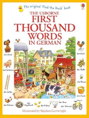 USBORNE : FIRST THOUSAND WORDS IN GERMAN PB