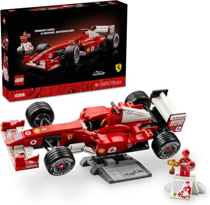 LEGO® ICONS: FERRARI F2004 & MICHAEL SCHUMACHER