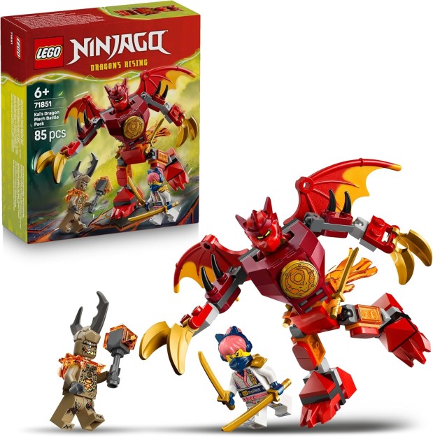 LEGO® NINJAGO®: KAIS DRAGON MECH BATTLE PACK