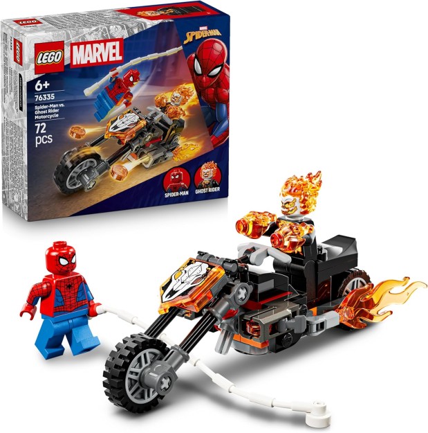 LEGO® SUPER HEROES: SPIDER-MAN VS. GHOST RIDER MOTORCYCLE