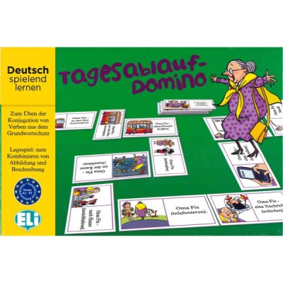 DAS TAGESABLAUF-DOMINO