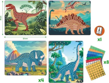 Maped Creativ Mosaic Creations Dinosaurs 906911