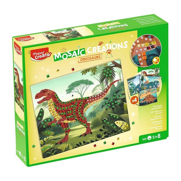 Maped Creativ Mosaic Creations Dinosaurs 906911
